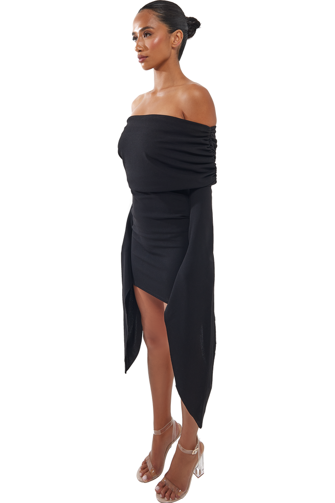 Athens Draped Mini Dress