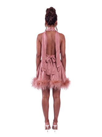 Mila Dress - Blush Rose