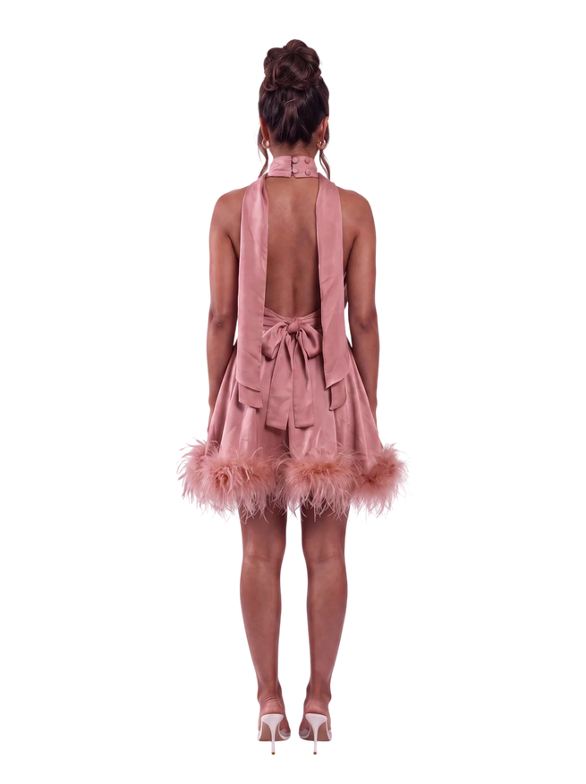 Mila Dress - Blush Rose